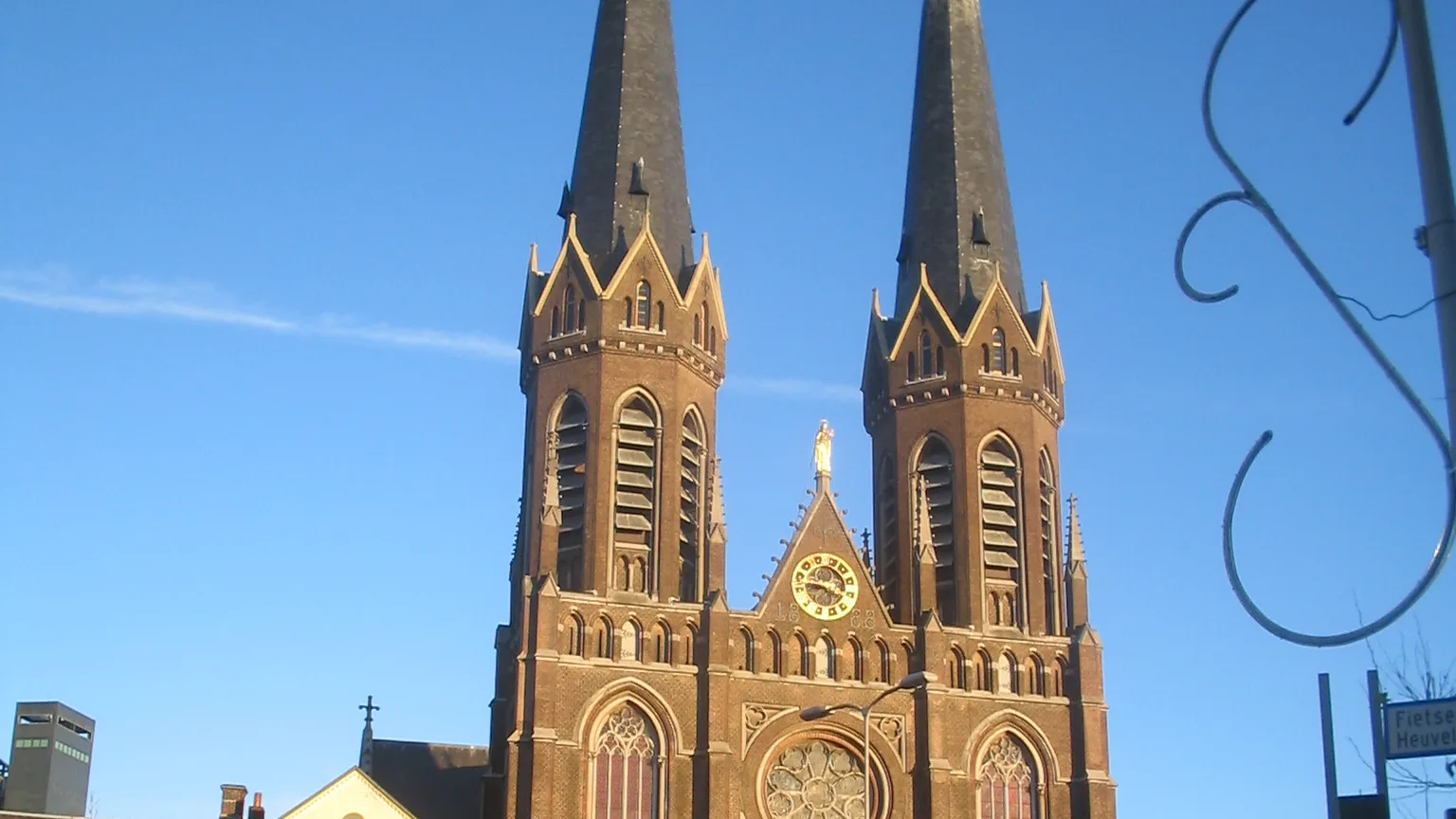 De Heikese kerk in het centrum van Tilburg